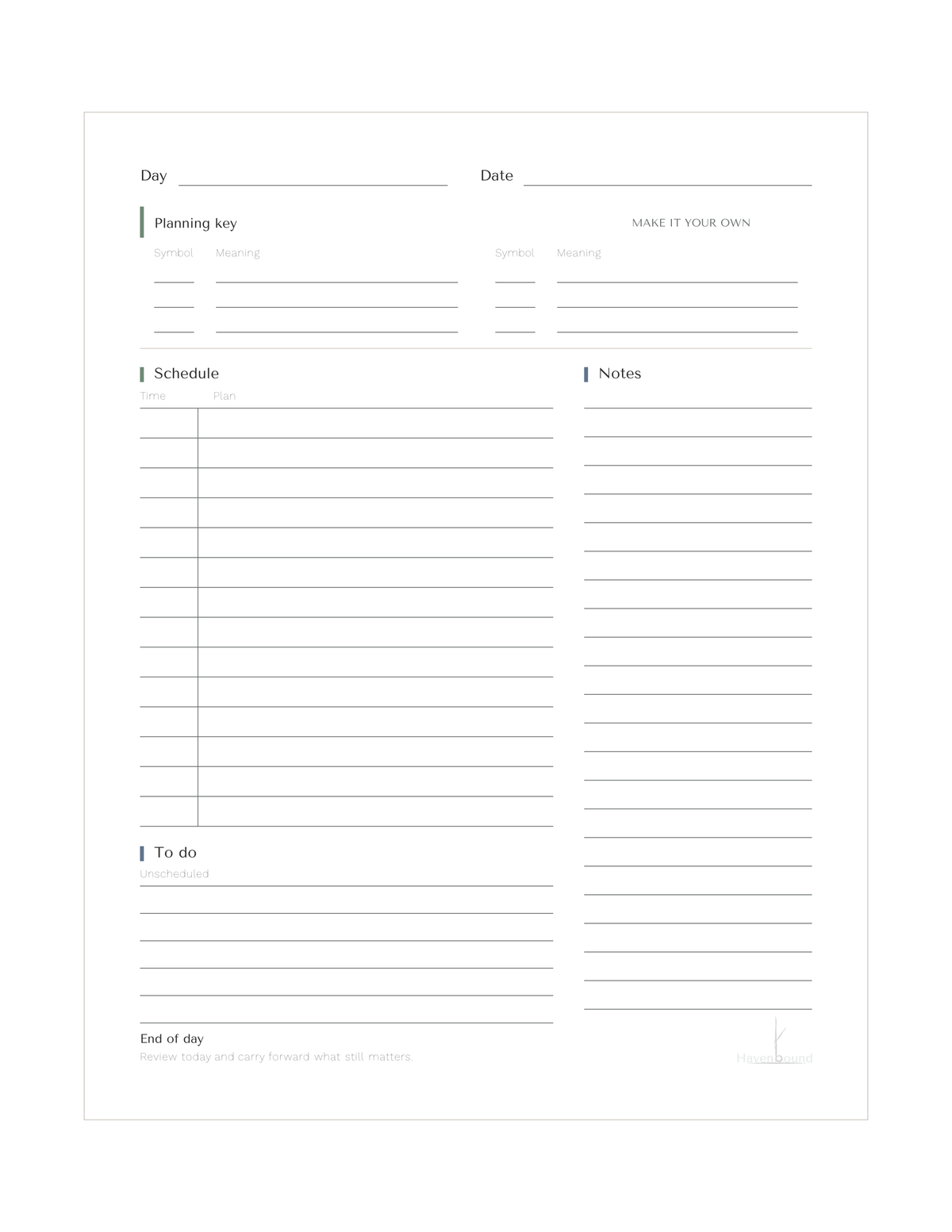 Daily Planner