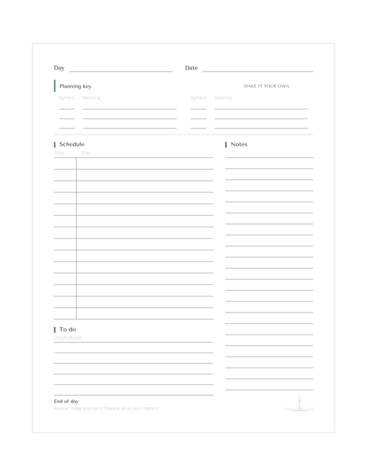 Daily Planner